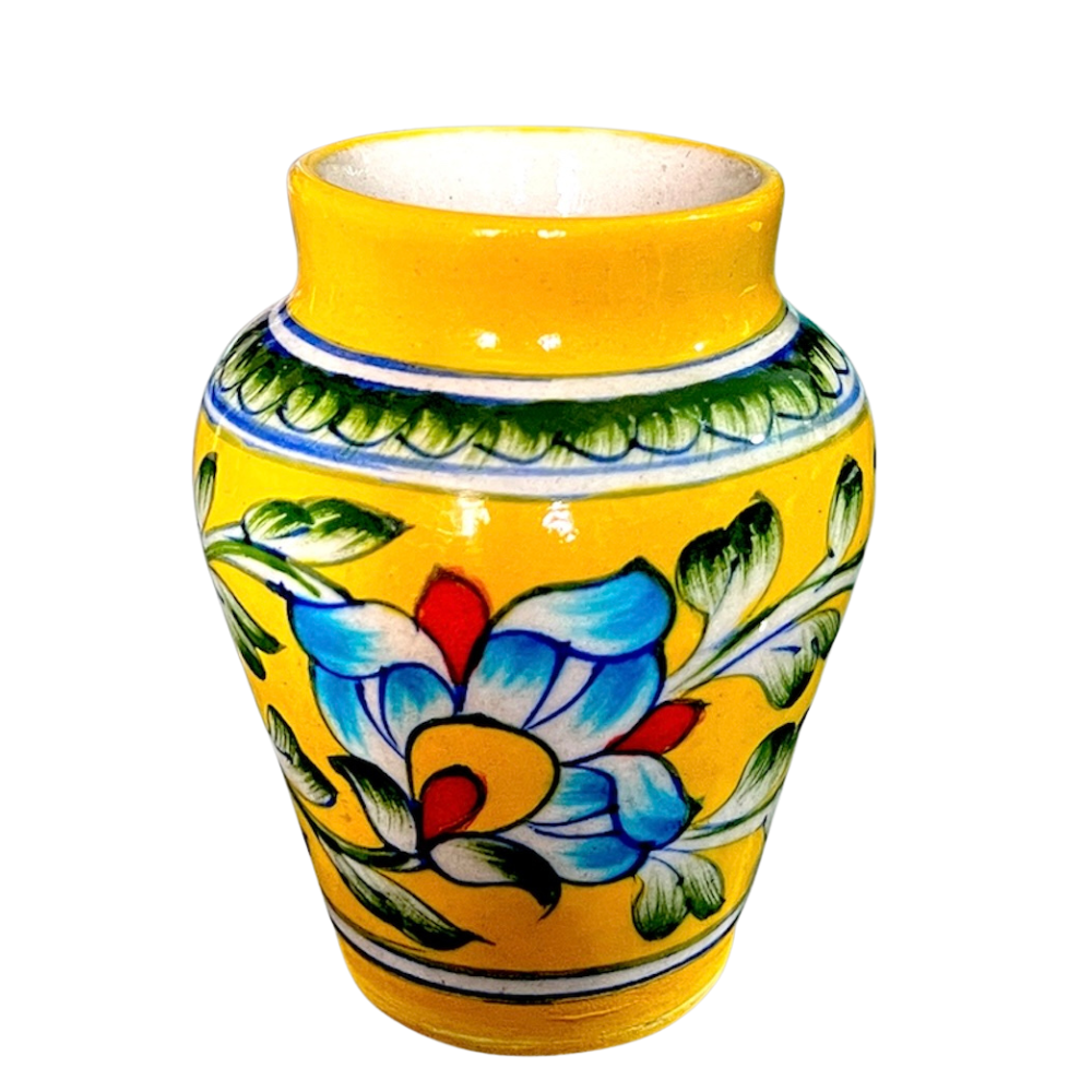 Blue Pottery Handi - Image 4