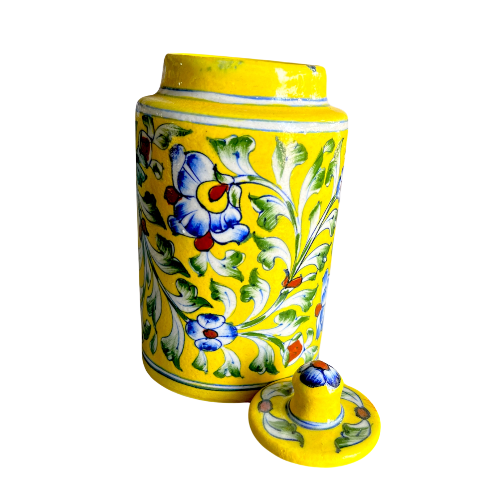 Blue Pottery Jars - Image 2