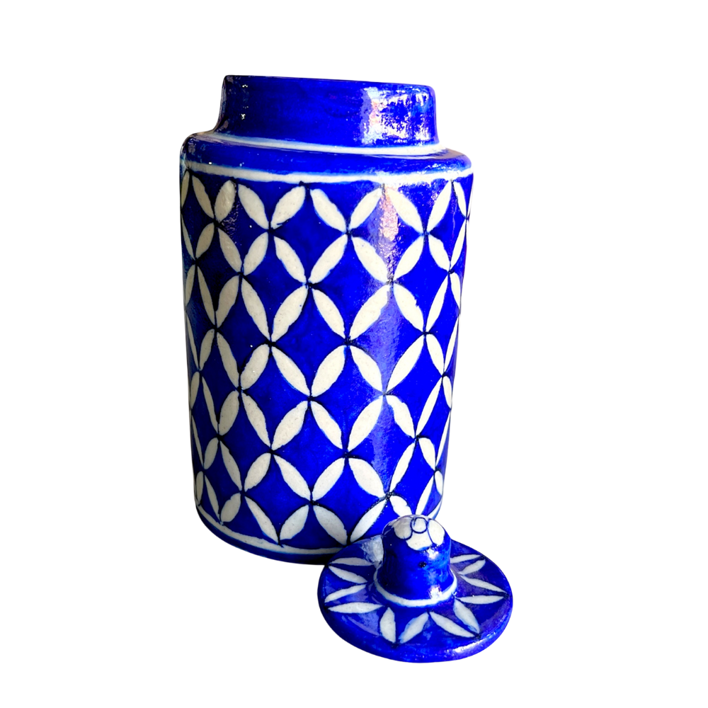 Blue Pottery Jars - Image 3