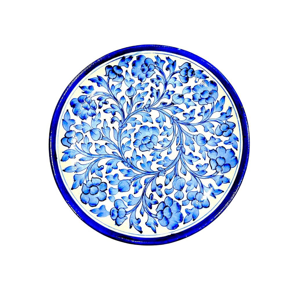 Blue Pottery Plates - Image 2