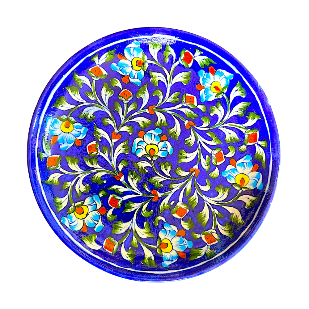 Blue Pottery Plates - Image 5