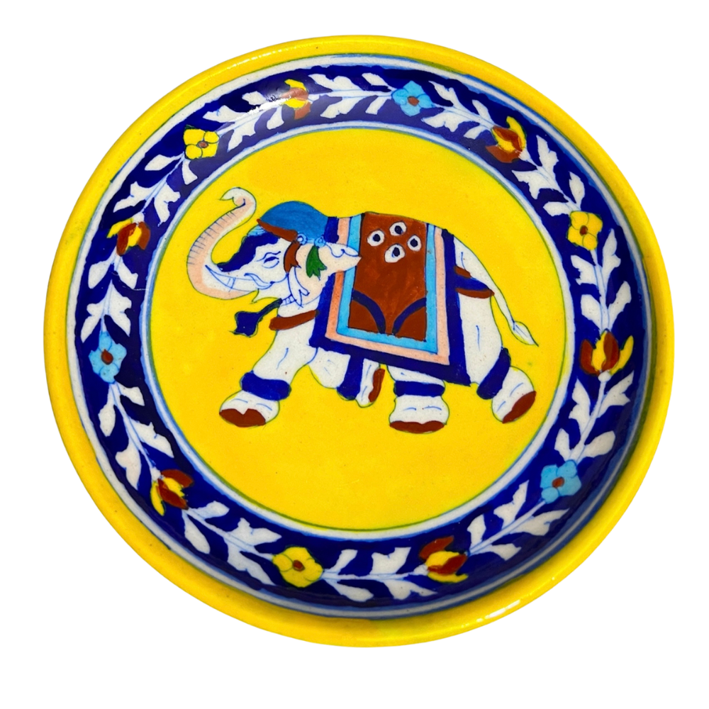 Blue Pottery Plates - Image 8