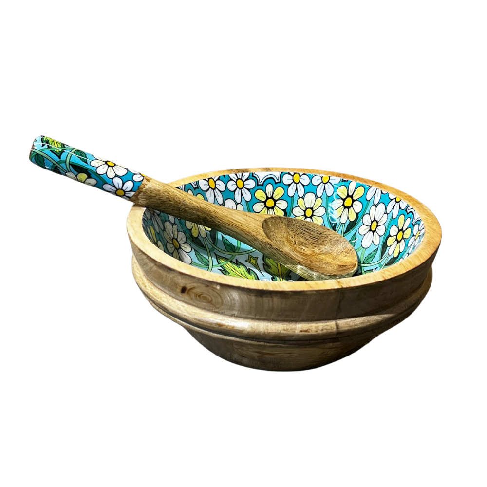 Daisy Mosaic Bowl - Image 3