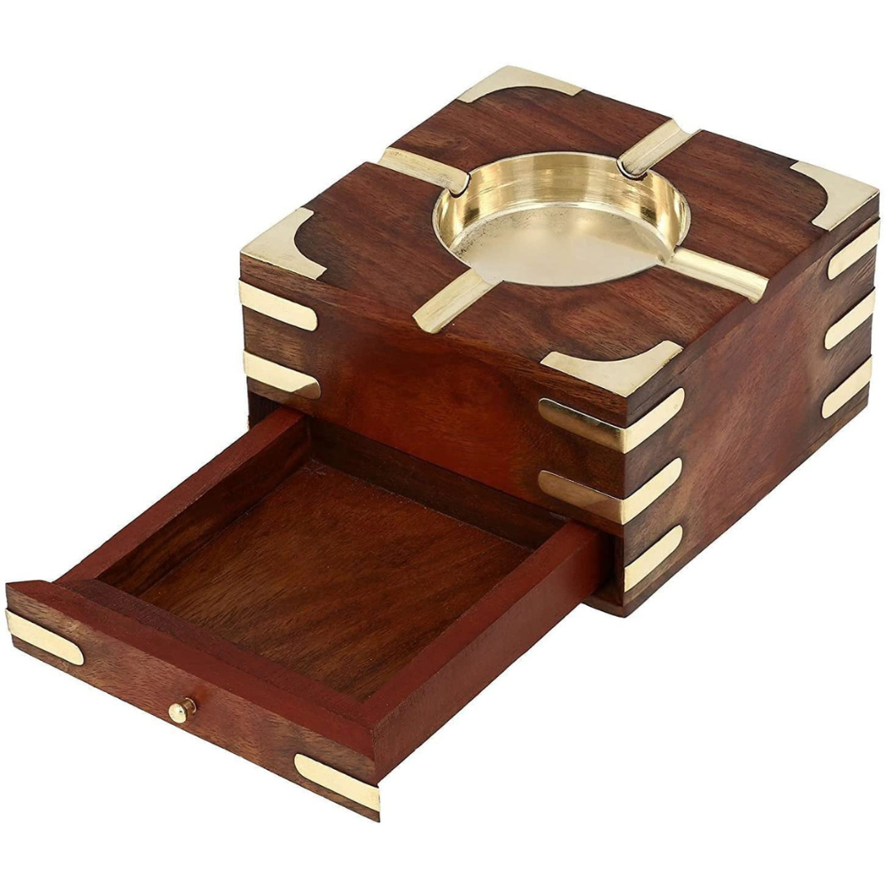 Ashtray With Cigarette Storage Case - Image 2