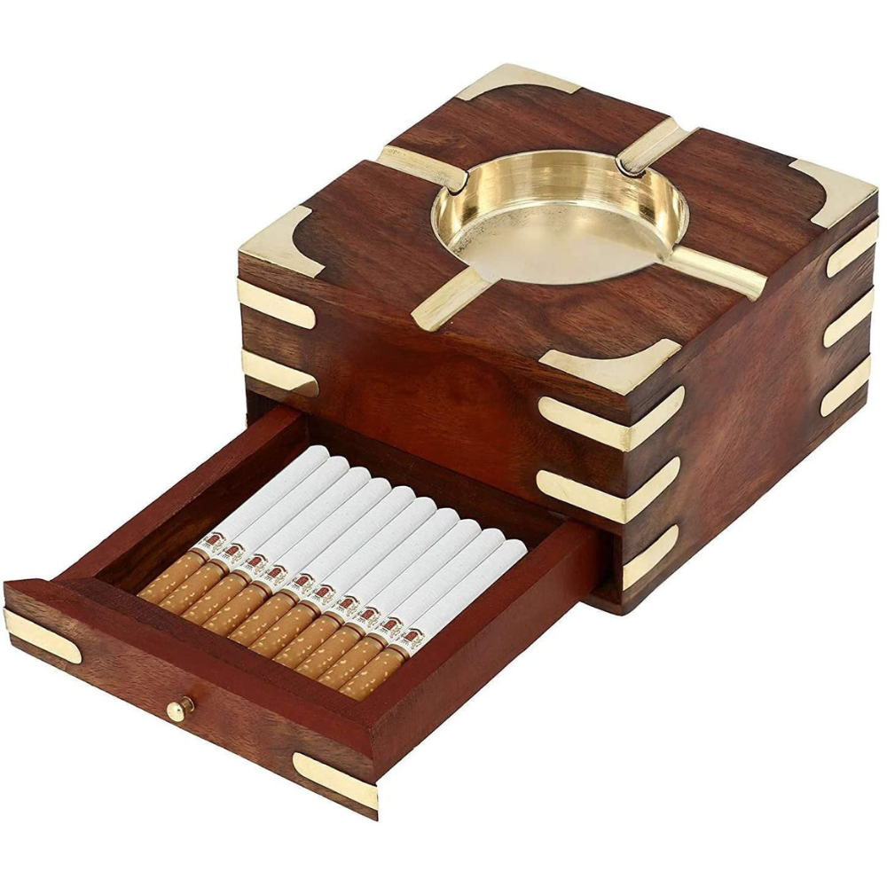 Ashtray With Cigarette Storage Case - Image 5